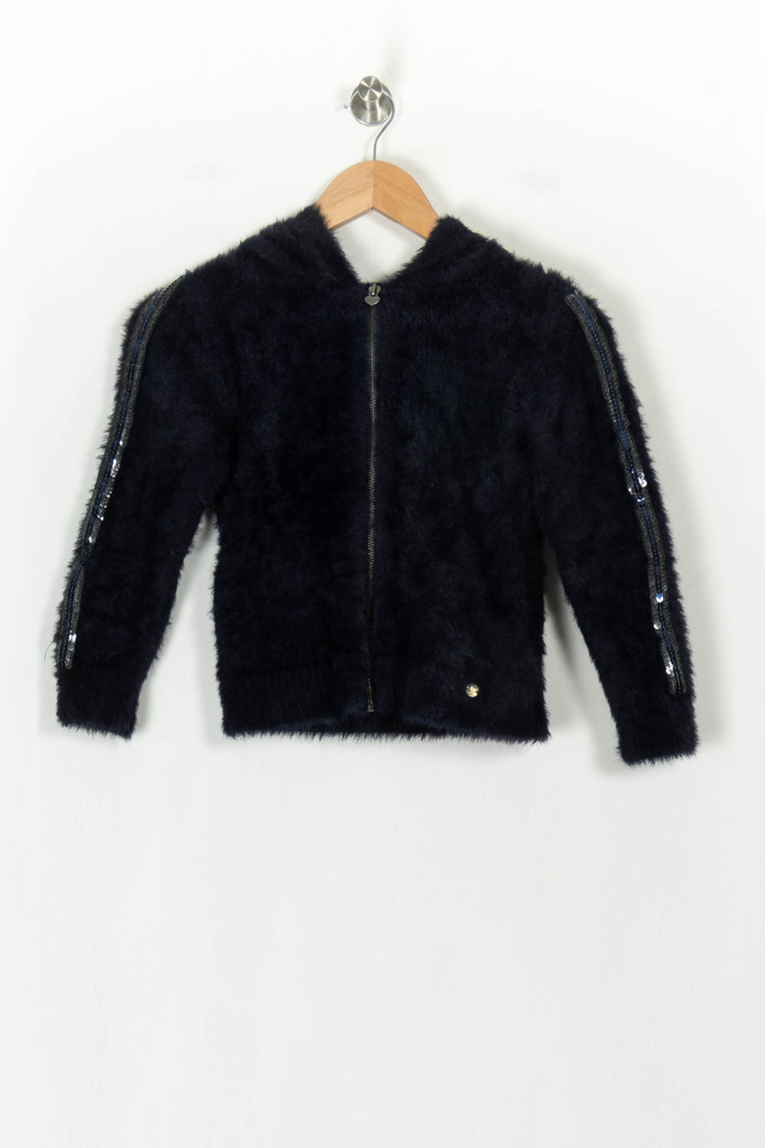 Veste Fourrée Bleue - Taille S/36 de la marque IKKS | PARAD117945 - Vendu par Paradigme - Image 2