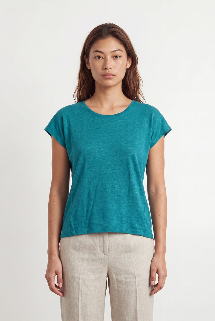 T-shirt Vert - Taille M/38 de la marque Comptoir des Cotonniers | PARAD117950 - Vendu par Paradigme - Image 1