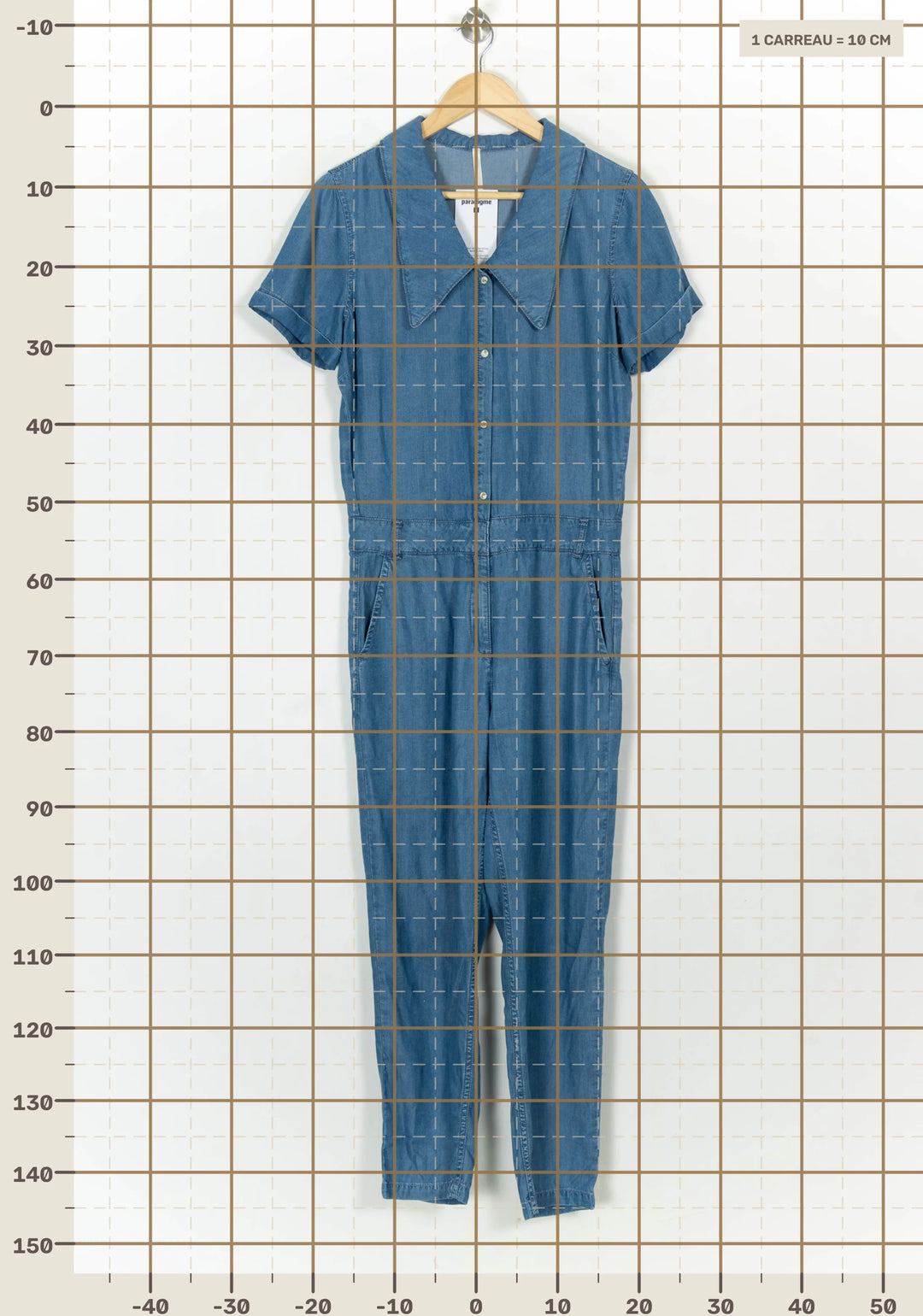 Combinaison Bleue - Taille S/36 de la marque I.Code | PARAD117952 - Vendu par Paradigme - Image 4