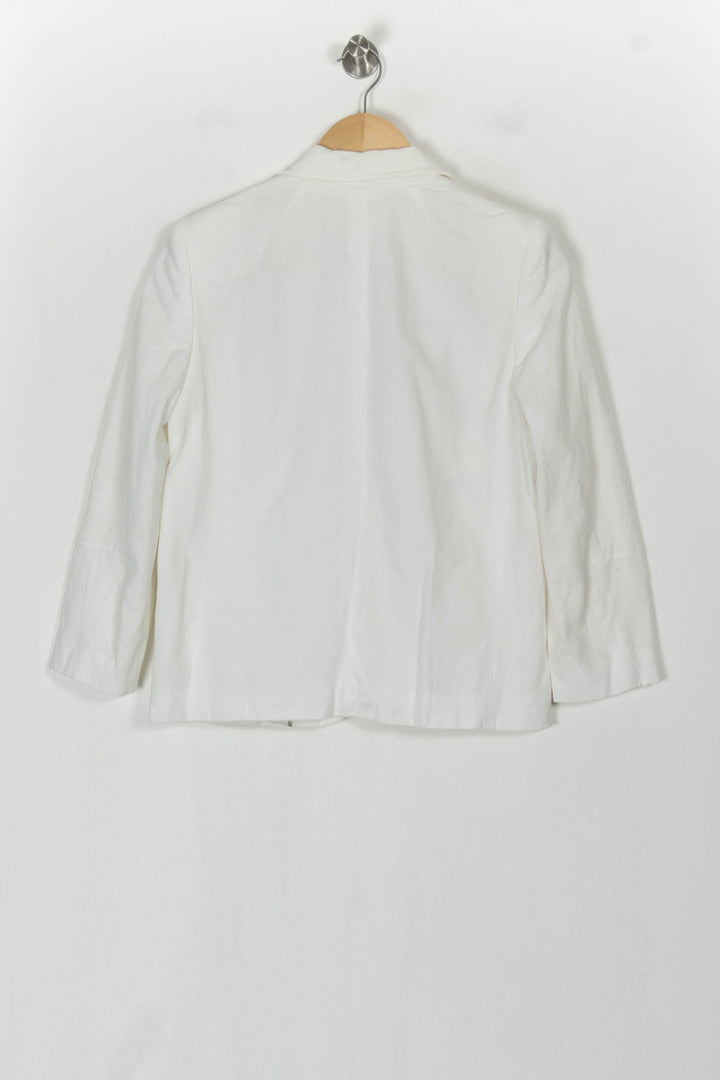 Blazer Blanc - Taille S/36 de la marque Vanessa Bruno | PARAD117956 - Vendu par Paradigme - Image 5