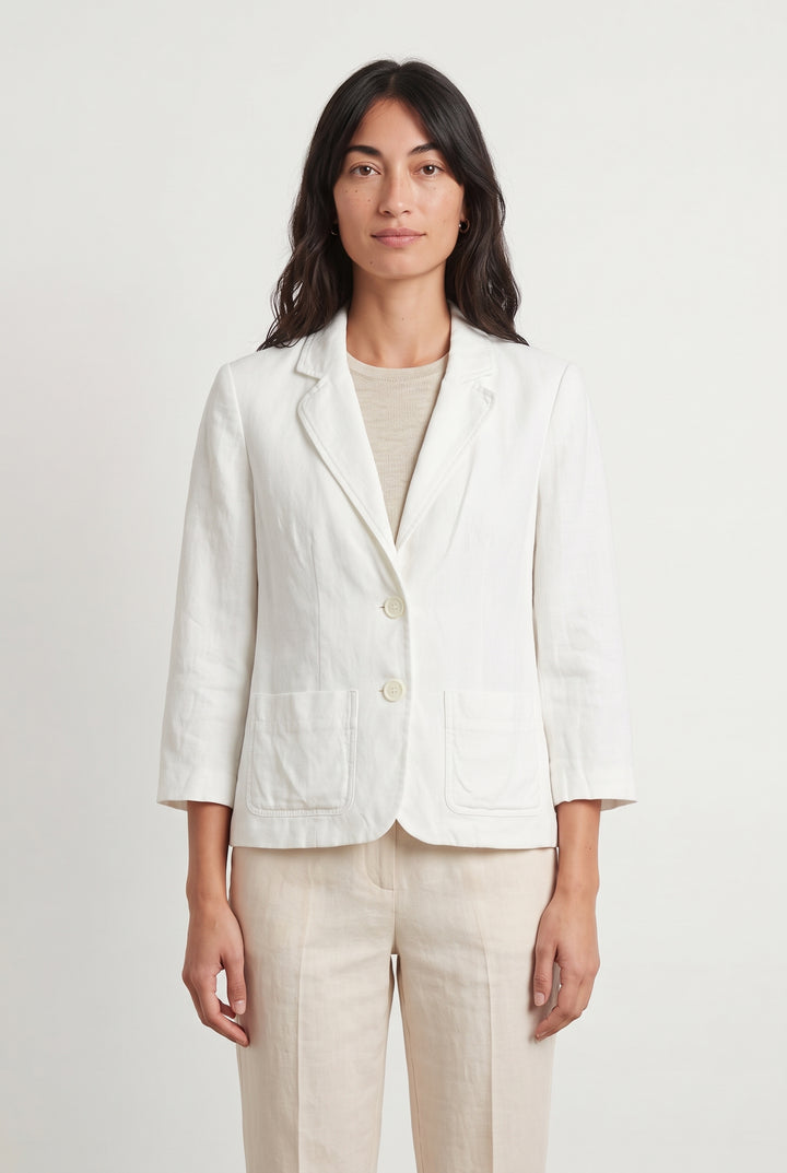 Blazer Blanc - Taille S/36 de la marque Vanessa Bruno | PARAD117956 - Vendu par Paradigme - Image 1