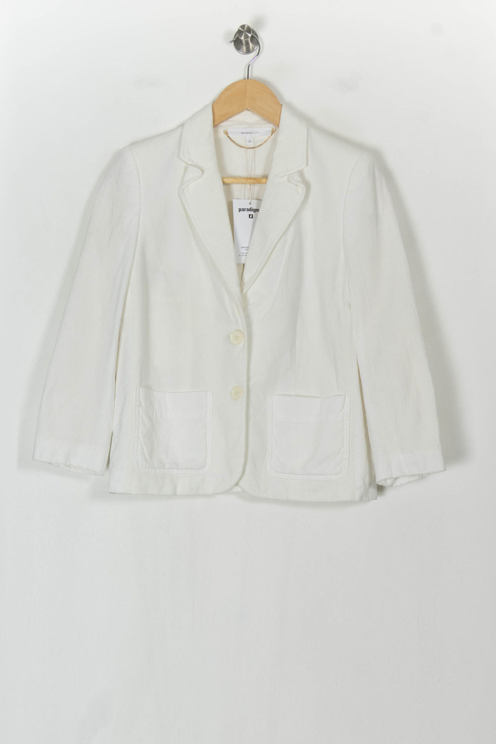 Blazer Blanc - Taille S/36 de la marque Vanessa Bruno | PARAD117956 - Vendu par Paradigme - Image 2