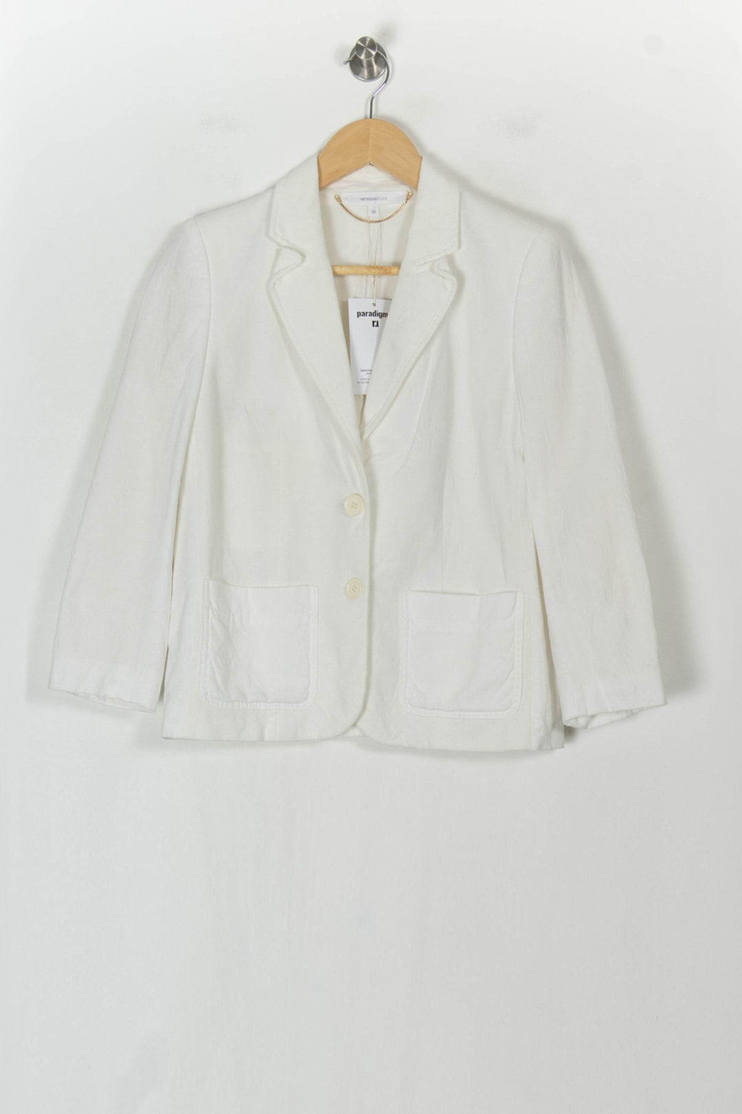 Blazer Blanc - Taille S/36 de la marque Vanessa Bruno | PARAD117956 - Vendu par Paradigme - Image 2