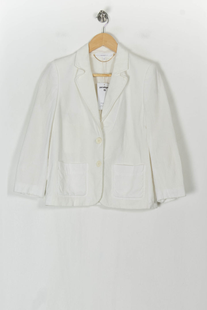 Blazer Blanc - Taille S/36 de la marque Vanessa Bruno | PARAD117956 - Vendu par Paradigme - Image 2