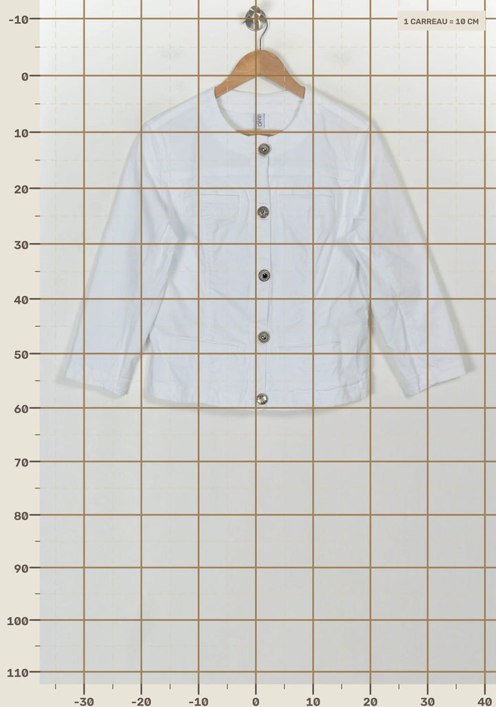 Veste Blanche - Taille XXL/44 de la marque Liu Jo | PARAD117960 - Vendu par Paradigme - Image 4