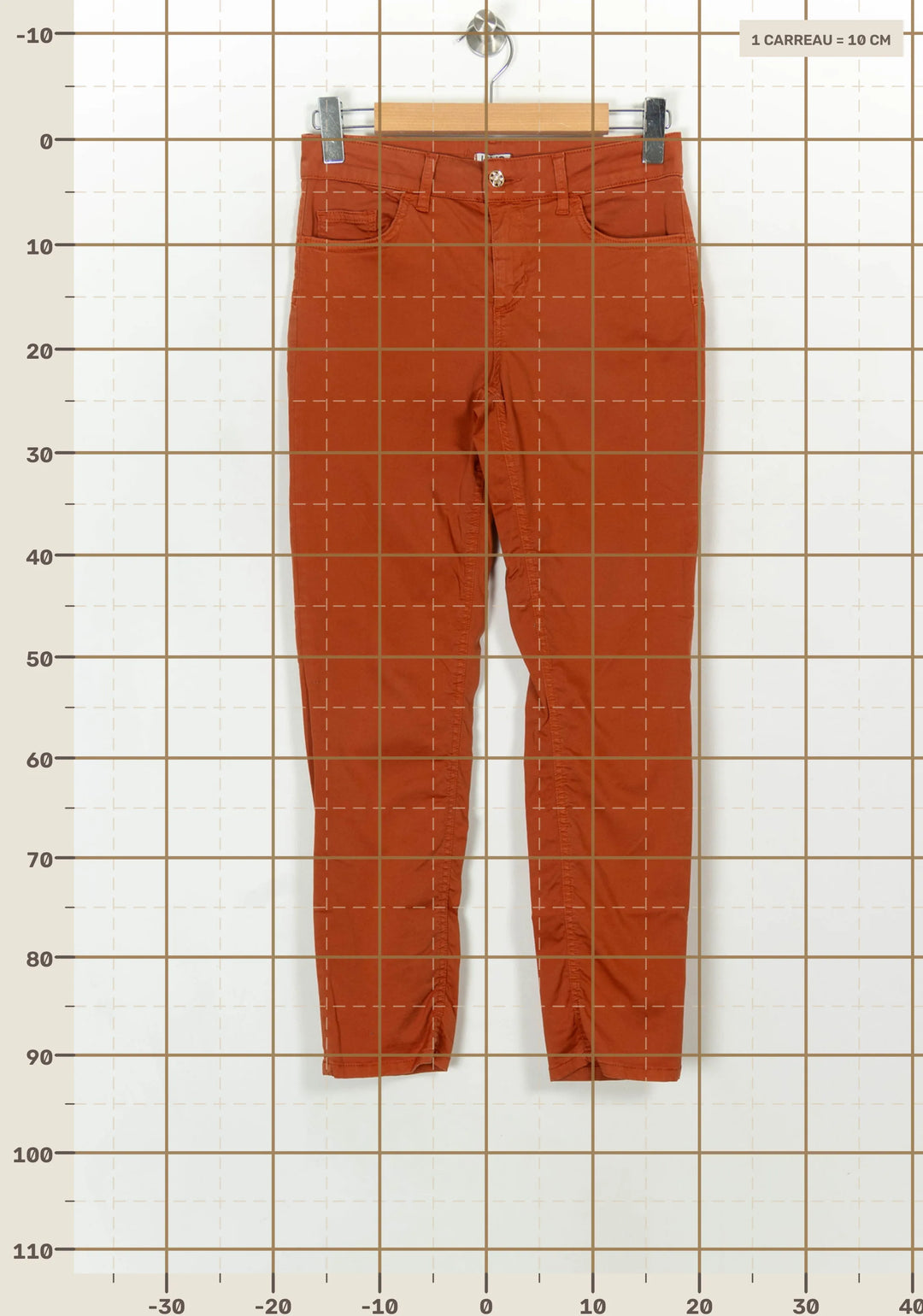 Pantalon Orange - Taille M/38 de la marque Liu Jo | PARAD117961 - Vendu par Paradigme - Image 4