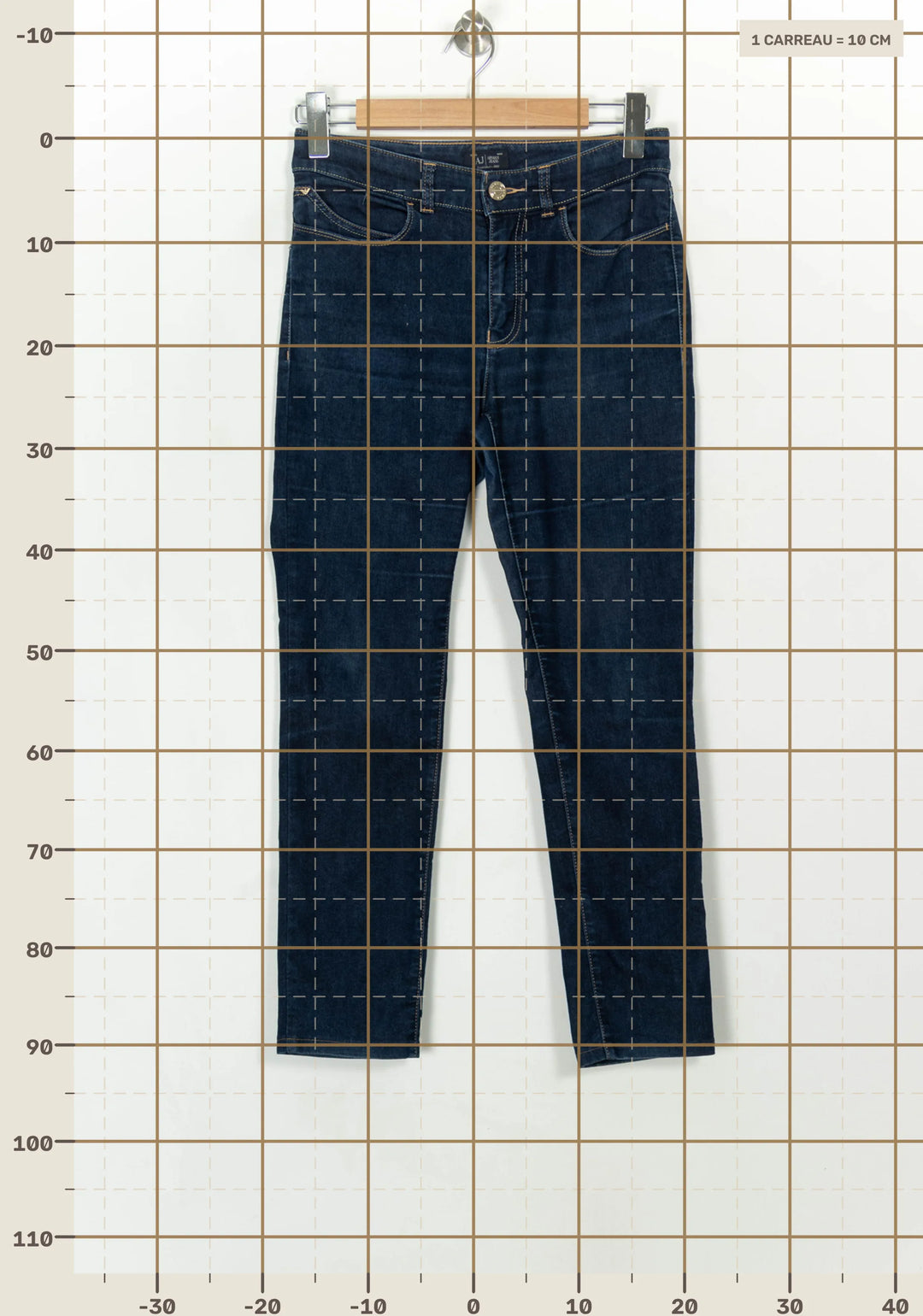 Jean Skinny Bleu - Taille M/38 de la marque Liu Jo | PARAD117963 - Vendu par Paradigme - Image 4