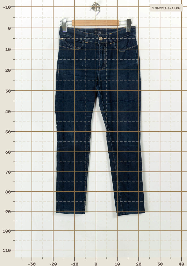 Jean Skinny Bleu - Taille M/38 de la marque Liu Jo | PARAD117963 - Vendu par Paradigme - Image 4