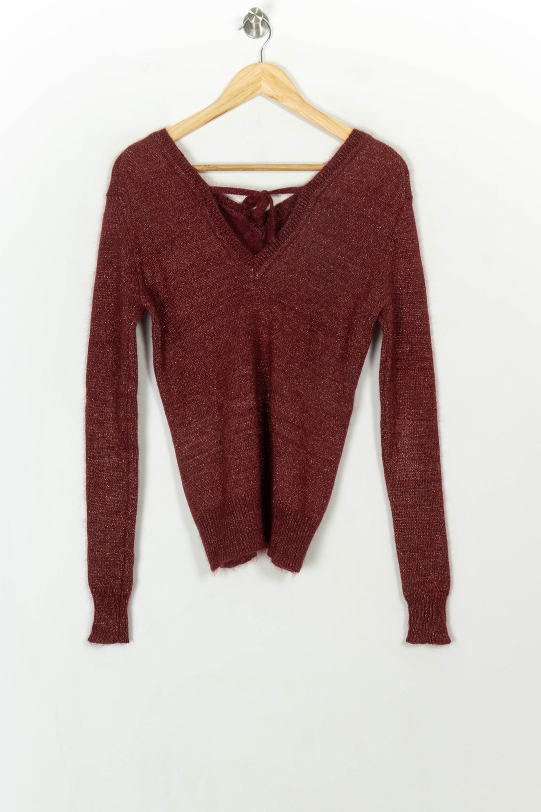 Pull Bordeaux - Taille S/36 de la marque Ekyog | PARAD117965 - Vendu par Paradigme - Image 5