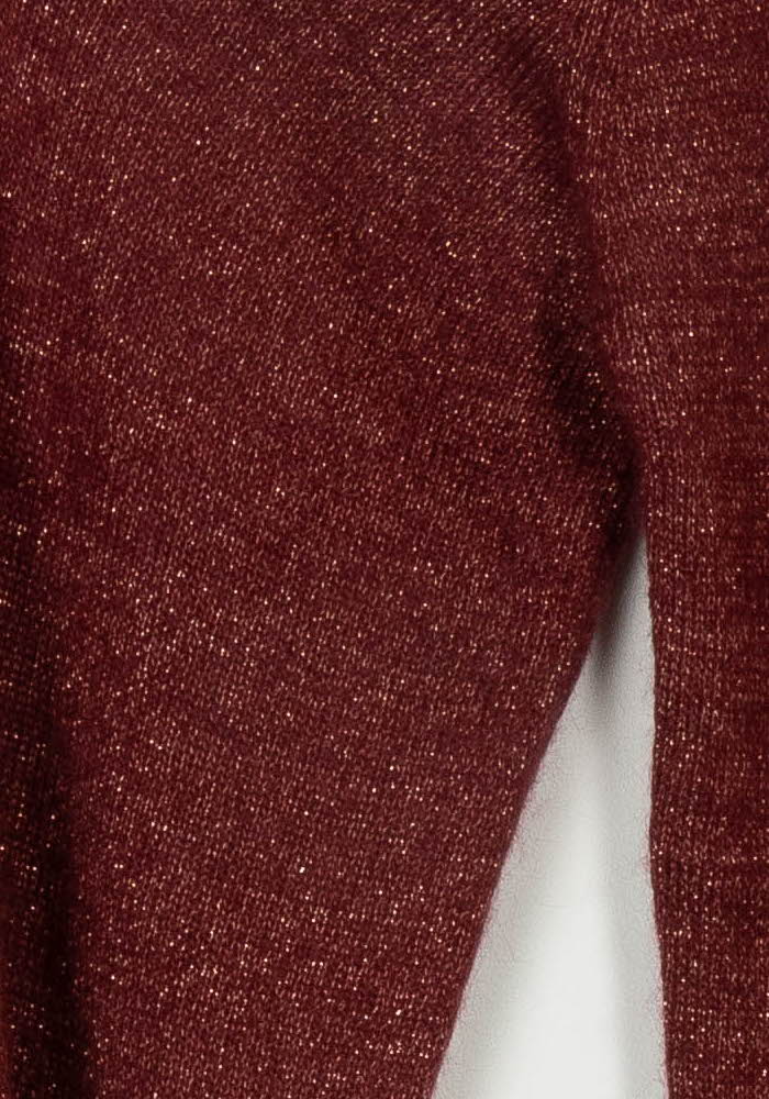 Pull Bordeaux - Taille S/36 de la marque Ekyog | PARAD117965 - Vendu par Paradigme - Image 3