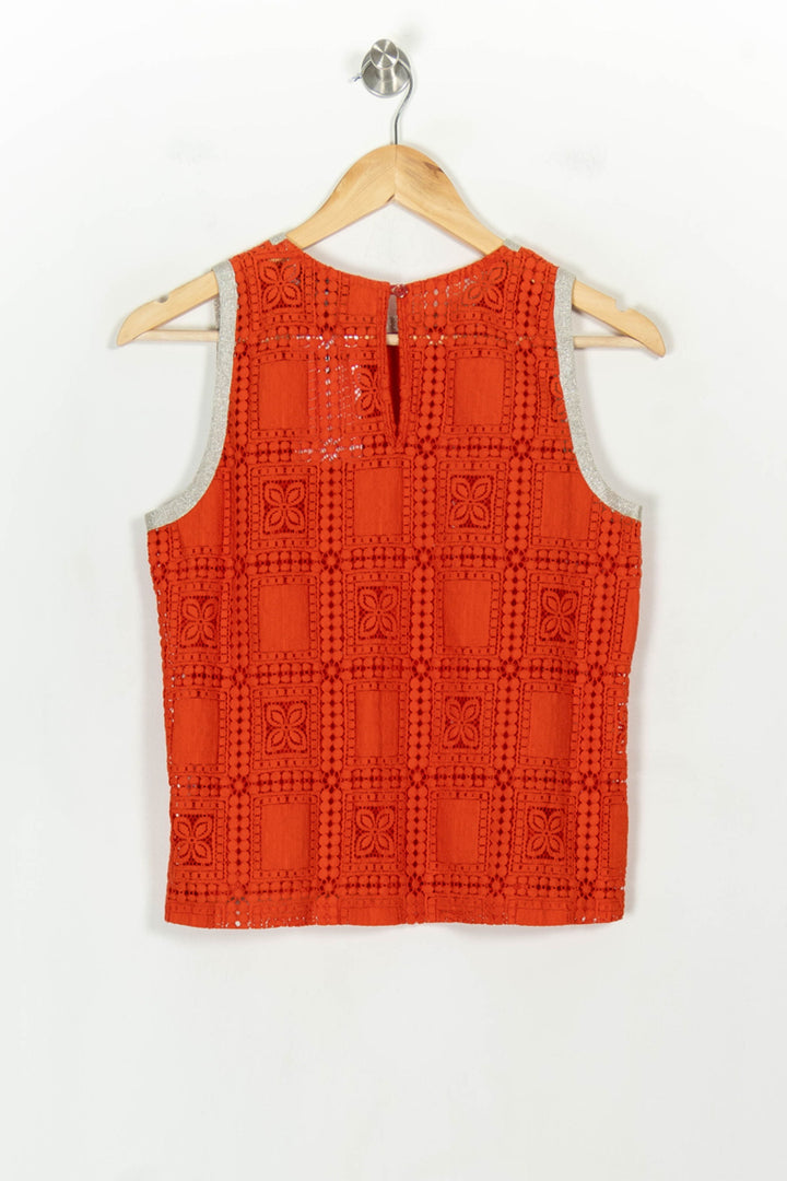 Débardeur Rouge et Gris - Taille M/38 de la marque Imprevu | PARAD117966 - Vendu par Paradigme - Image 5
