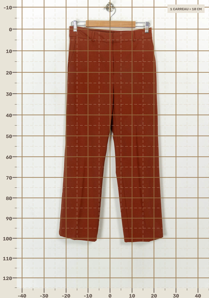 Pantalon Orange - Taille S/36 de la marque La Fée Maraboutée | PARAD117968 - Vendu par Paradigme - Image 4