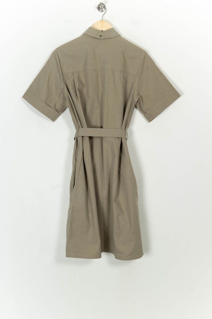 Robe Chemise Kaki - Taille XL/42 de la marque A.P.C. | PARAD117969 - Vendu par Paradigme - Image 5
