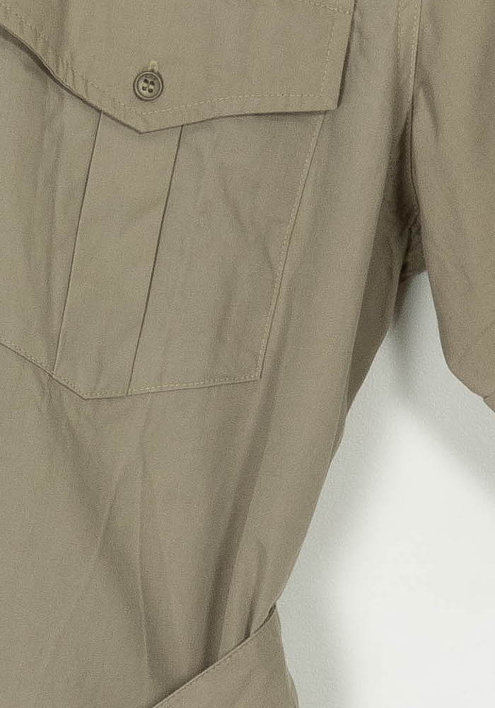 Robe Chemise Kaki - Taille XL/42 de la marque A.P.C. | PARAD117969 - Vendu par Paradigme - Image 3