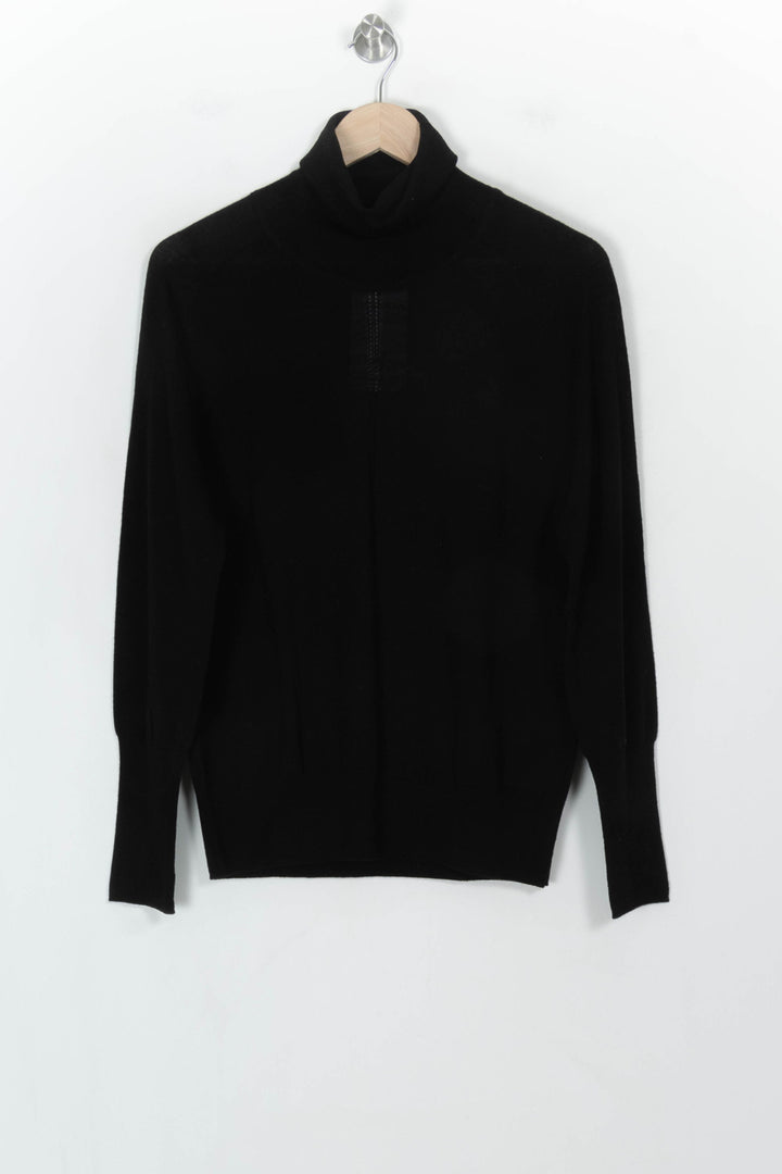 Pull Col Roulé Noir - Taille XL/42 de la marque Tara Jarmon | PARAD117970 - Vendu par Paradigme - Image 2