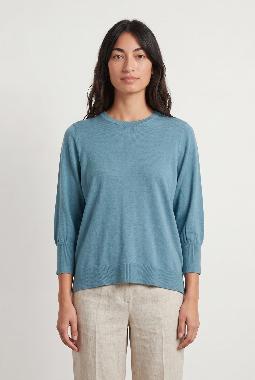 Pull Bleu - Taille M/38 de la marque Eric Bompard | PARAD117971 - Vendu par Paradigme - Image 1