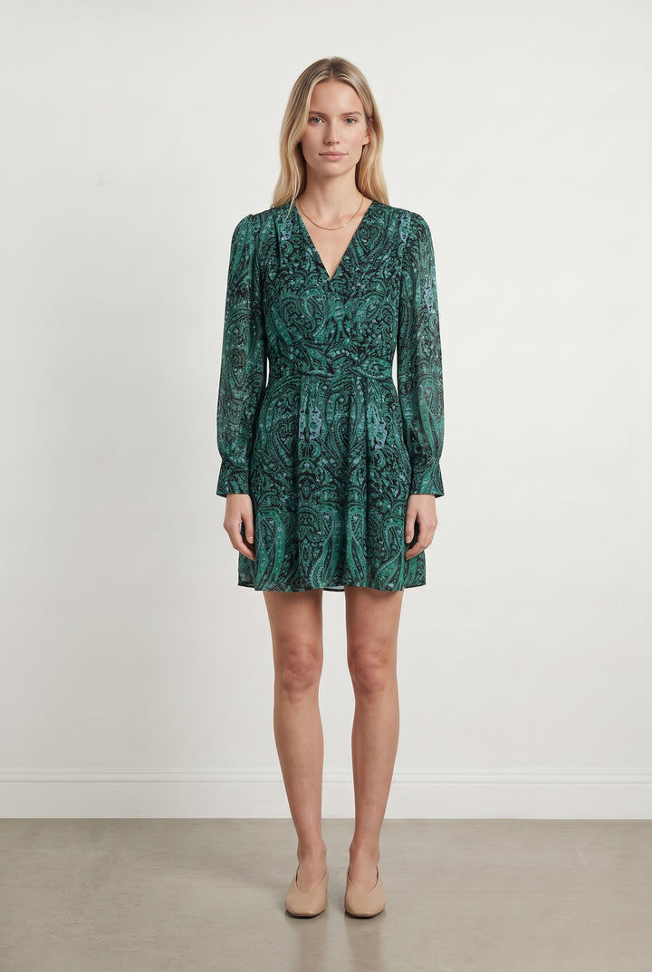 Robe Courte Verte - Taille M/38 de la marque Suncoo | PARAD117972 - Vendu par Paradigme - Image 1