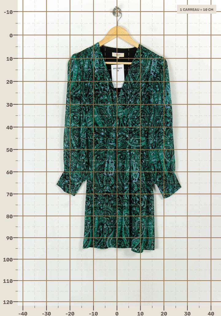 Robe Courte Verte - Taille M/38 de la marque Suncoo | PARAD117972 - Vendu par Paradigme - Image 4