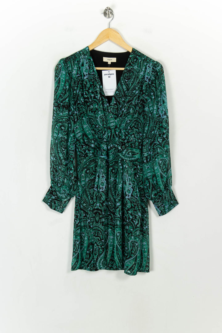 Robe Courte Verte - Taille M/38 de la marque Suncoo | PARAD117972 - Vendu par Paradigme - Image 2