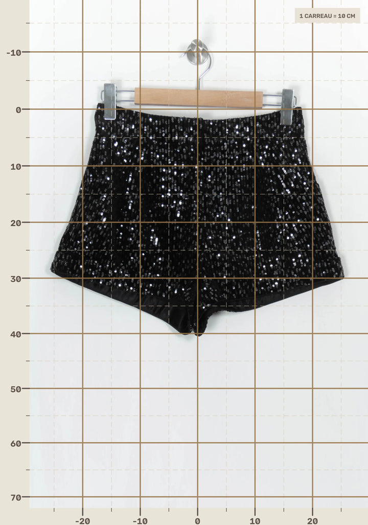 Short Noir - Taille L/40 de la marque Maje | PARAD117973 - Vendu par Paradigme - Image 4