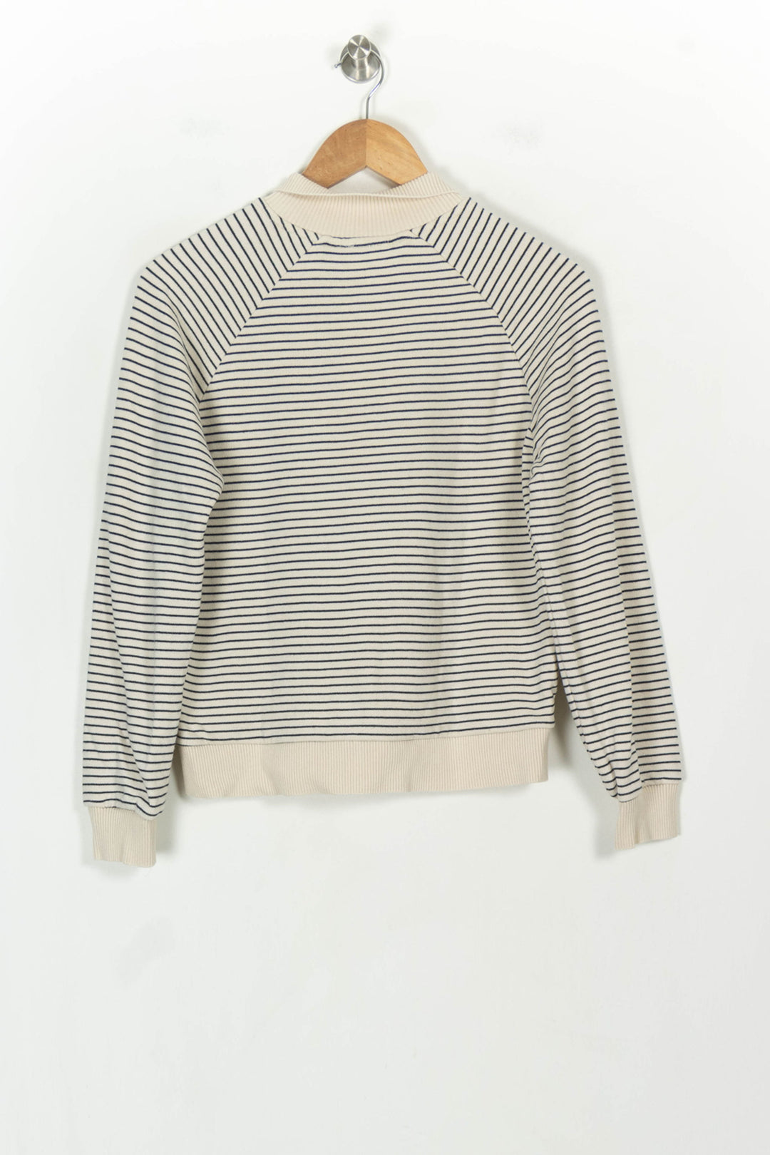 Pull Rayé Beige et Noir - Taille M/38 de la marque Maison 123 | PARAD117976 - Vendu par Paradigme - Image 5