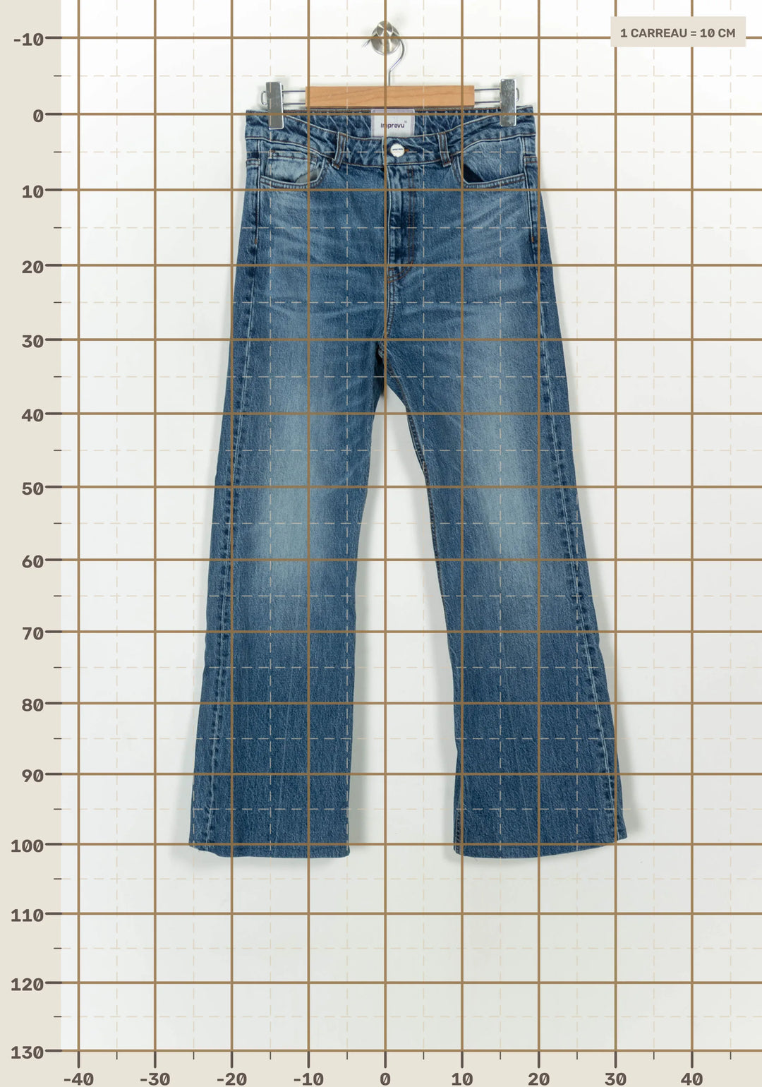 Jean Bleu - Taille L/40 de la marque Imprevu | PARAD117977 - Vendu par Paradigme - Image 4
