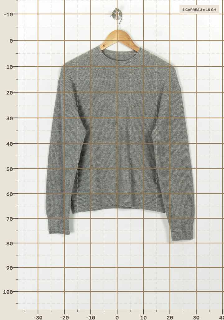 Pull Gris - Taille M/38 de la marque Comptoir des Cotonniers | PARAD117979 - Vendu par Paradigme - Image 4