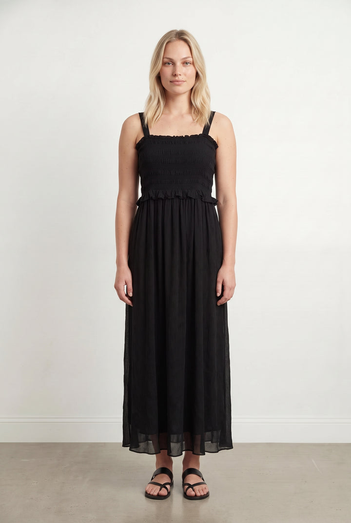 Robe Longue Noire - Taille L/40 de la marque Comptoir des Cotonniers | PARAD117982 - Vendu par Paradigme - Image 1