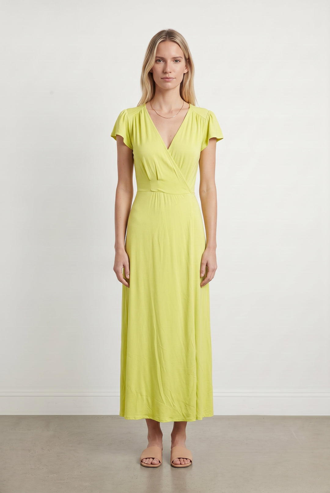Robe Longue Jaune - Taille XS/34 de la marque Grace &amp; Mila | PARAD117985 - Vendu par Paradigme - Image 1