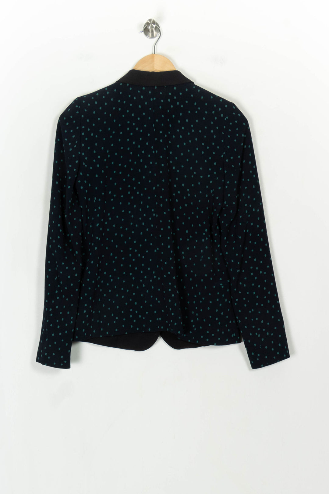 Blazer Bleu à Pois Verts - Taille S/36 de la marque IKKS | PARAD117990 - Vendu par Paradigme - Image 5