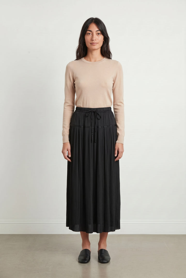 Jupe Plissée Noire - Taille S/36 de la marque Pablo | PARAD117993 - Vendu par Paradigme - Image 1