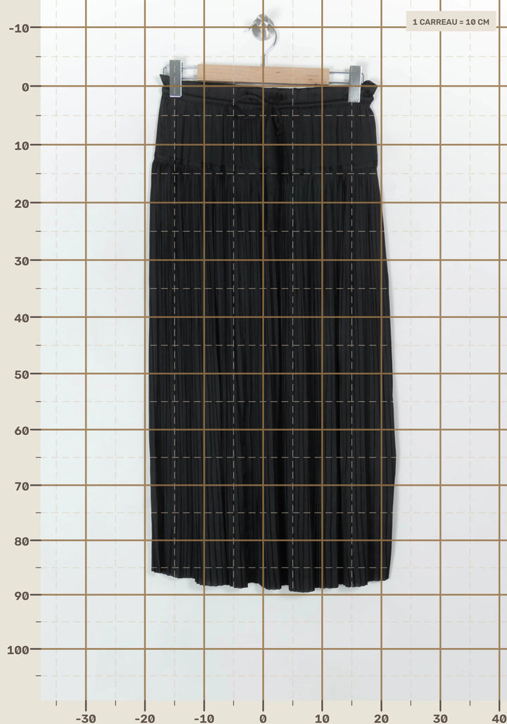 Jupe Plissée Noire - Taille S/36 de la marque Pablo | PARAD117993 - Vendu par Paradigme - Image 4