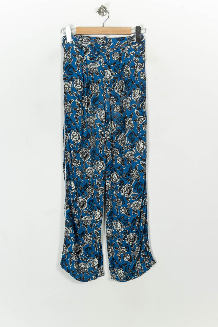 Pantalon Large Bleu et Noir - Taille S/36 de la marque Imprevu | PARAD117994 - Vendu par Paradigme - Image 5