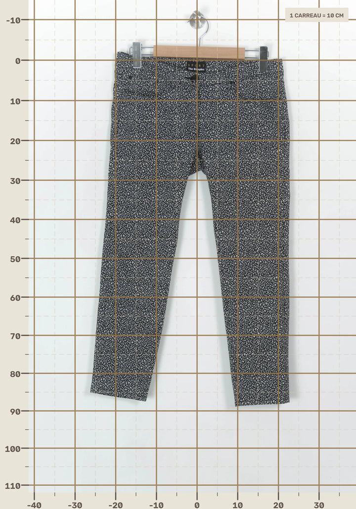Pantalon Noir et Blanc - Taille L/40 de la marque The Kooples - Sport | PARAD117995 - Vendu par Paradigme - Image 4