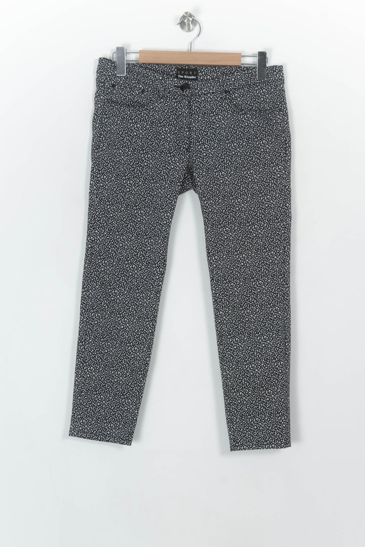 Pantalon Noir et Blanc - Taille L/40 de la marque The Kooples - Sport | PARAD117995 - Vendu par Paradigme - Image 2