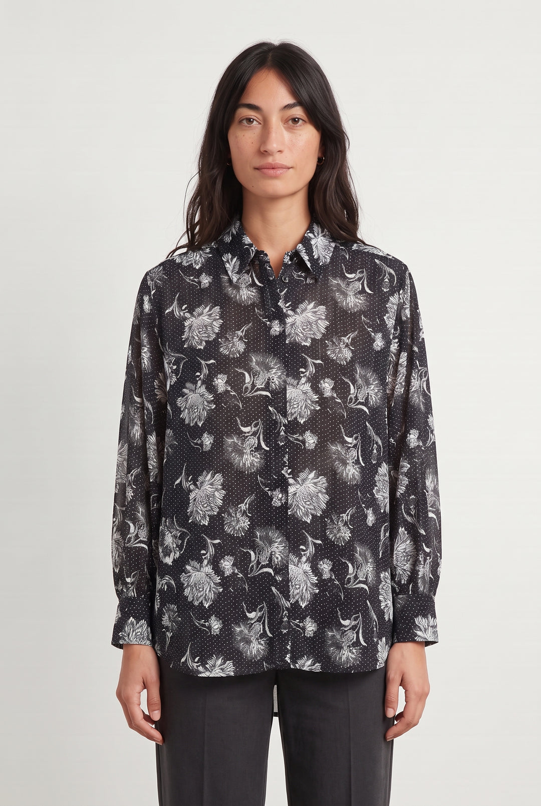 Chemisier Noire - Taille S/36