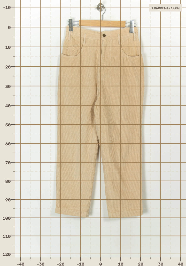 Pantalon Beige - Taille L/40 de la marque Louise Misha | PARAD118134 - Vendu par Paradigme - Image 4