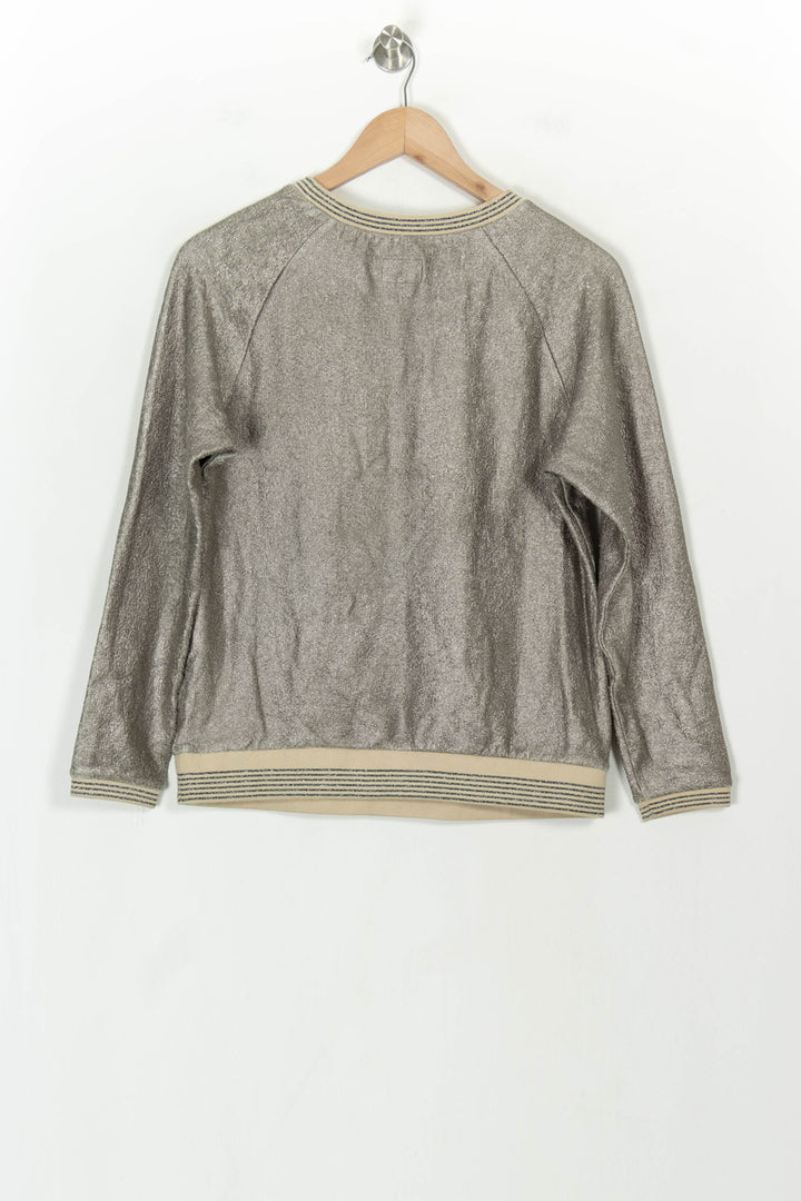Sweat Gris et Beige - Taille M/38 de la marque Bellerose | PARAD118135 - Vendu par Paradigme - Image 5