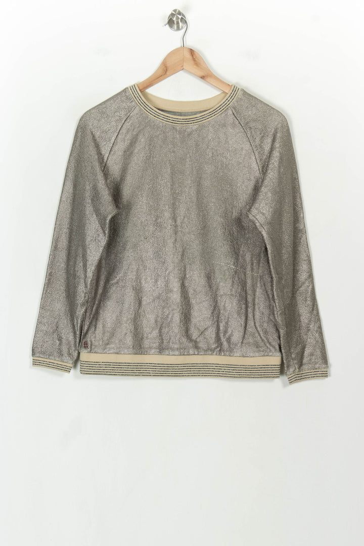 Sweat Gris et Beige - Taille M/38 de la marque Bellerose | PARAD118135 - Vendu par Paradigme - Image 2