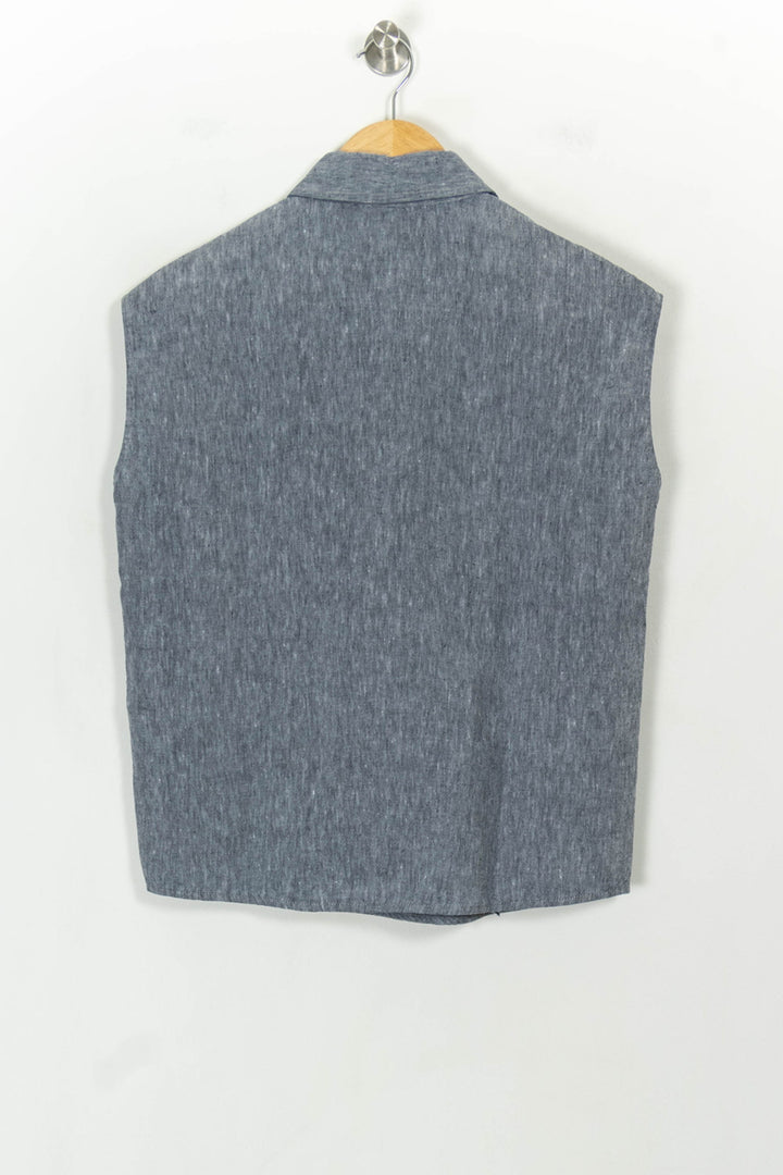 Chemise Sans Manches Grise - Taille L/40 de la marque ZAPA | PARAD118138 - Vendu par Paradigme - Image 5