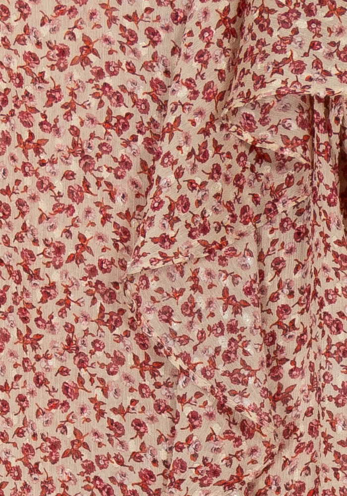 Blouse Écrue et Rouge - Taille S/36 de la marque ZAPA | PARAD118139 - Vendu par Paradigme - Image 3