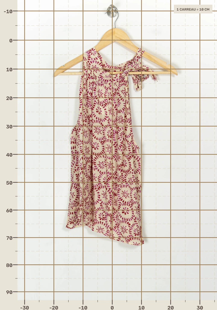 Débardeur Écru et Bordeaux - Taille M/38 de la marque ZAPA | PARAD118141 - Vendu par Paradigme - Image 4