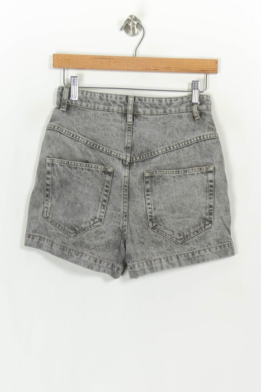 Short Gris - Taille S/36 de la marque Isabel Marant | PARAD118148 - Vendu par Paradigme - Image 5