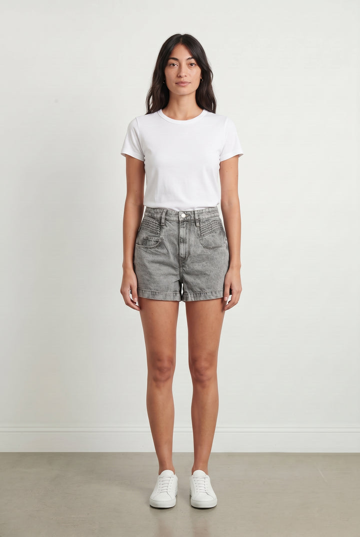 Short Gris - Taille S/36 de la marque Isabel Marant | PARAD118148 - Vendu par Paradigme - Image 1