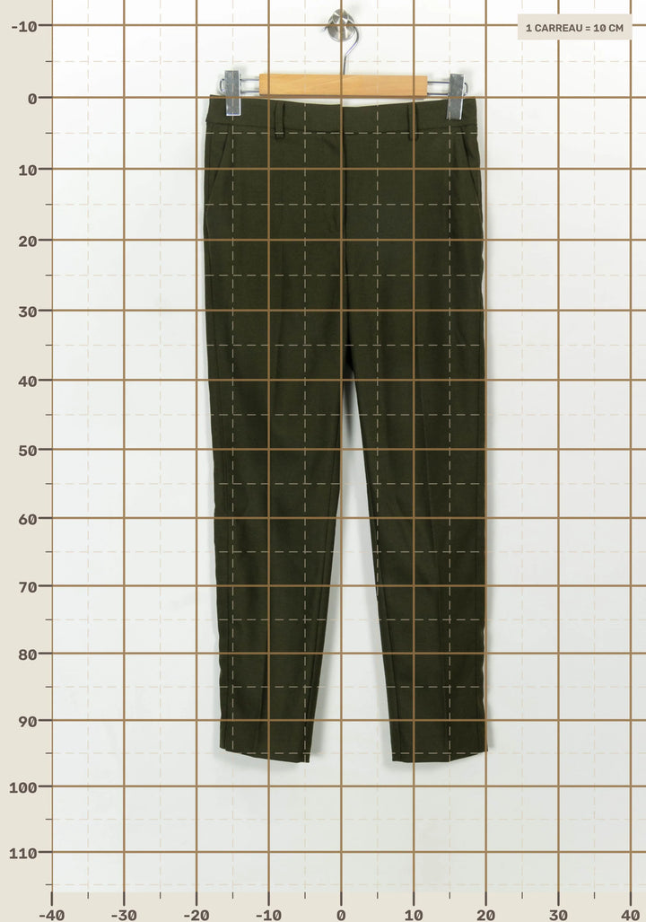 Pantalon Vert - Taille S/36 de la marque La Fée Maraboutée | PARAD118149 - Vendu par Paradigme - Image 4