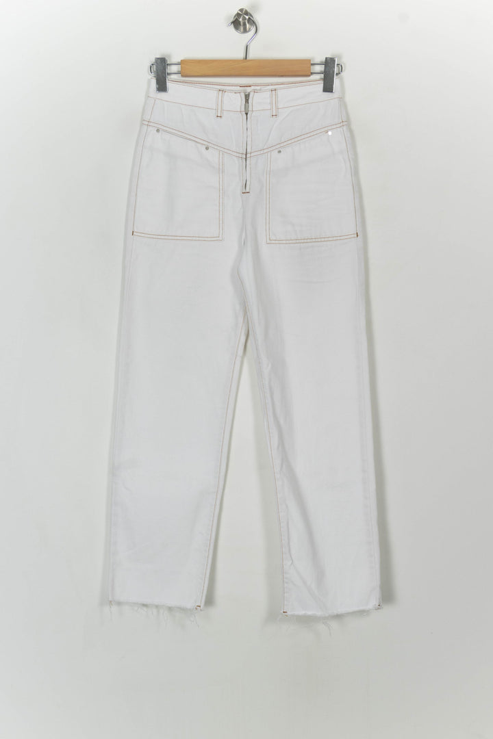 Jean Blanc - Taille XS/34 de la marque ba&amp;sh | PARAD118150 - Vendu par Paradigme - Image 2