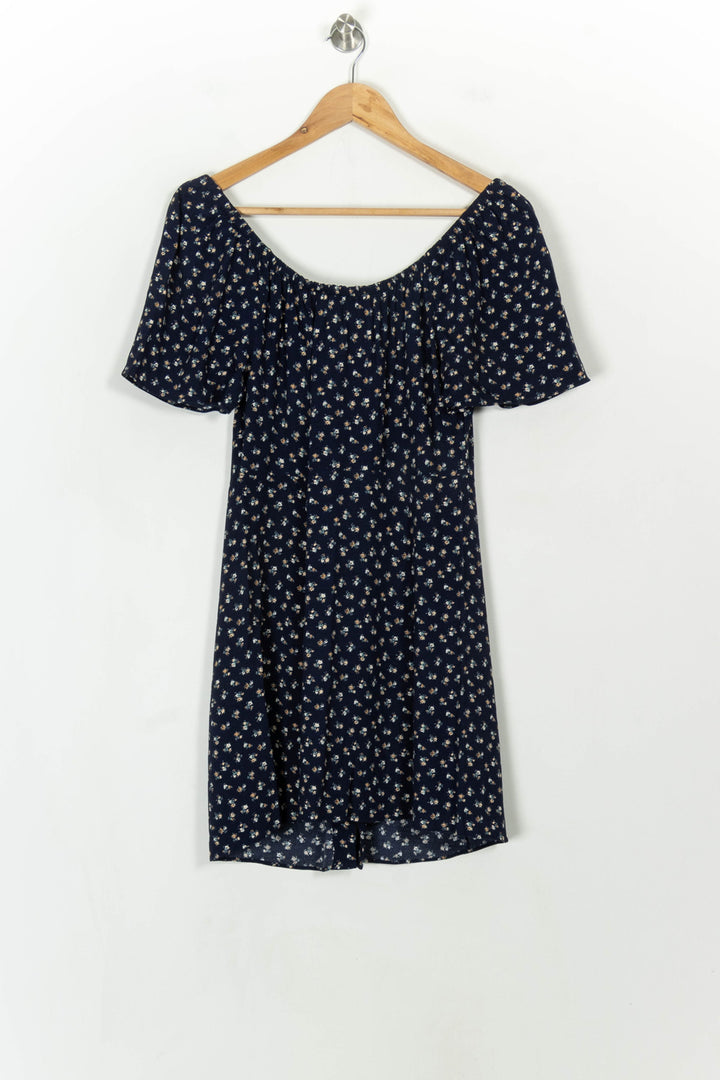Robe Courte Bleu Marine et Blanche - Taille S/36 de la marque Sézane | PARAD118151 - Vendu par Paradigme - Image 5