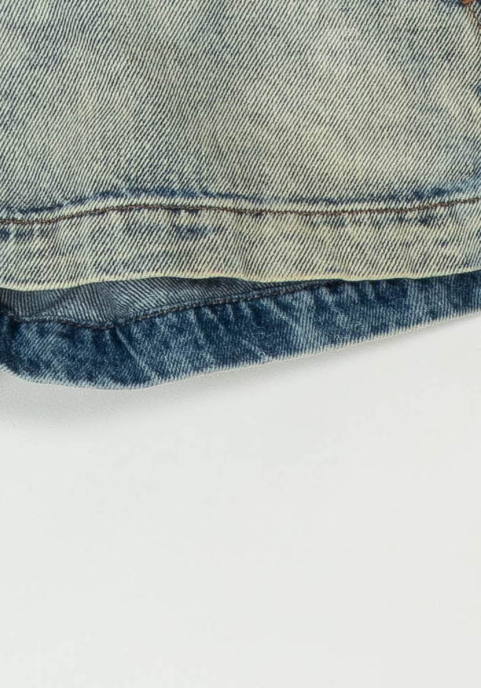 Short en Jean Bleu - Taille S/36 de la marque Isabel Marant étoile | PARAD118152 - Vendu par Paradigme - Image 3