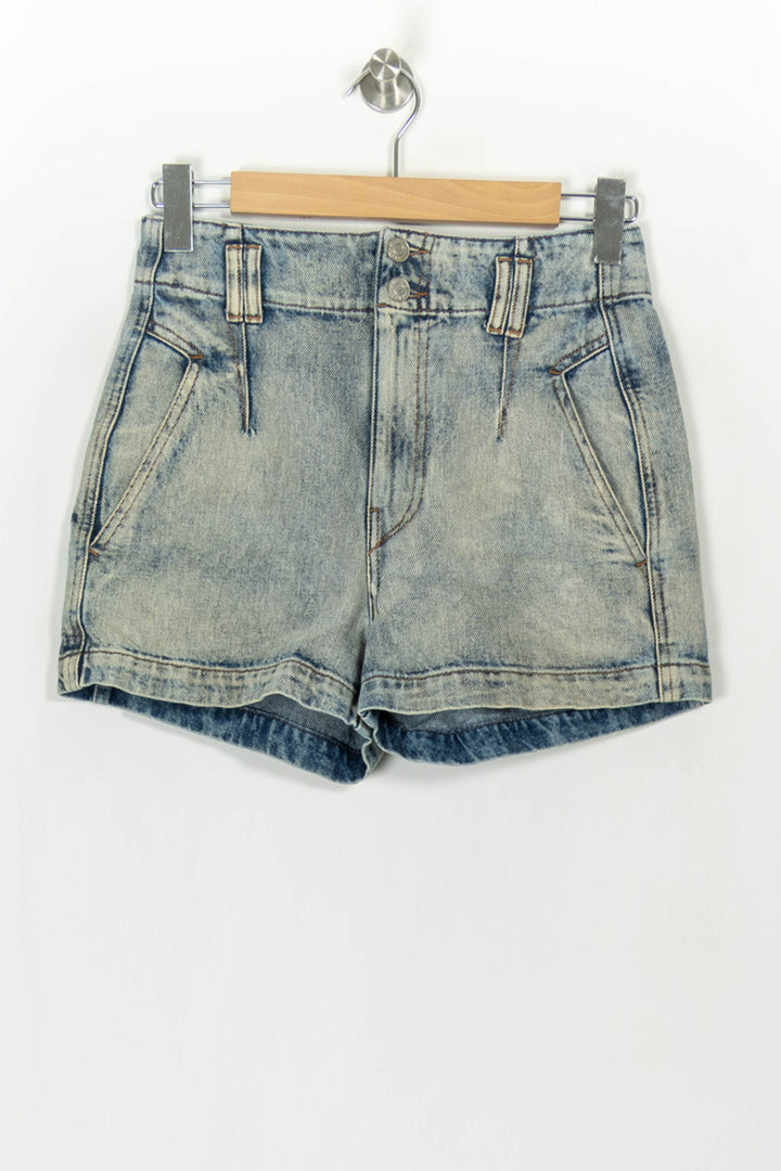 Short en Jean Bleu - Taille S/36 de la marque Isabel Marant étoile | PARAD118152 - Vendu par Paradigme - Image 2
