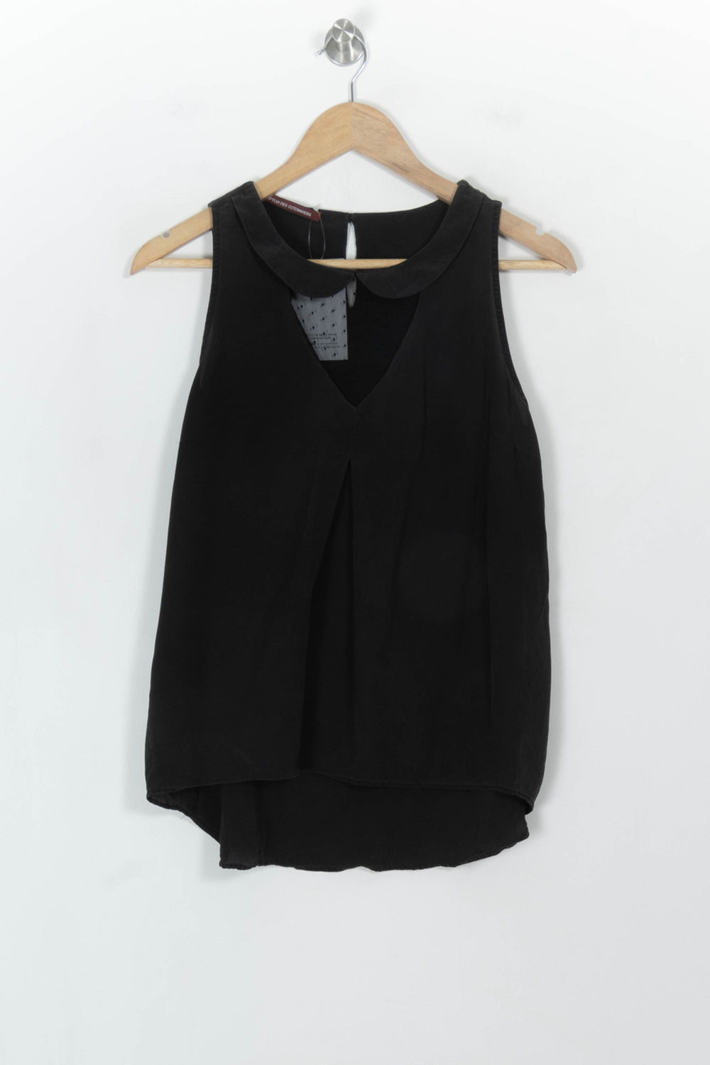 Blouse Noire - Taille M/38 de la marque Comptoir des Cotonniers | PARAD118159 - Vendu par Paradigme - Image 2